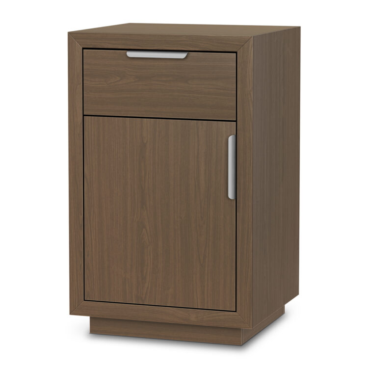Nashville Bedside Cabinet, 1 Drawer, 1 Door