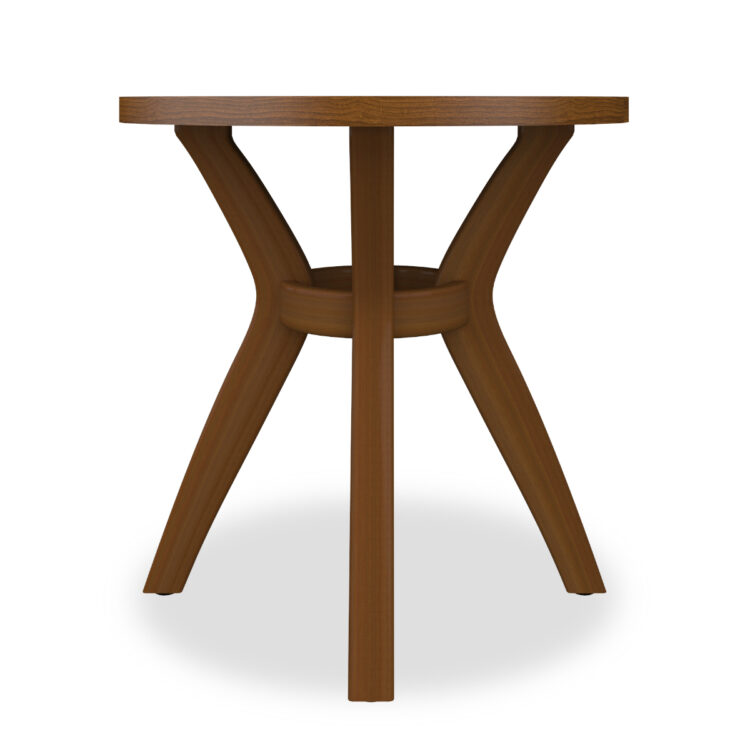 Rimini End Table side view