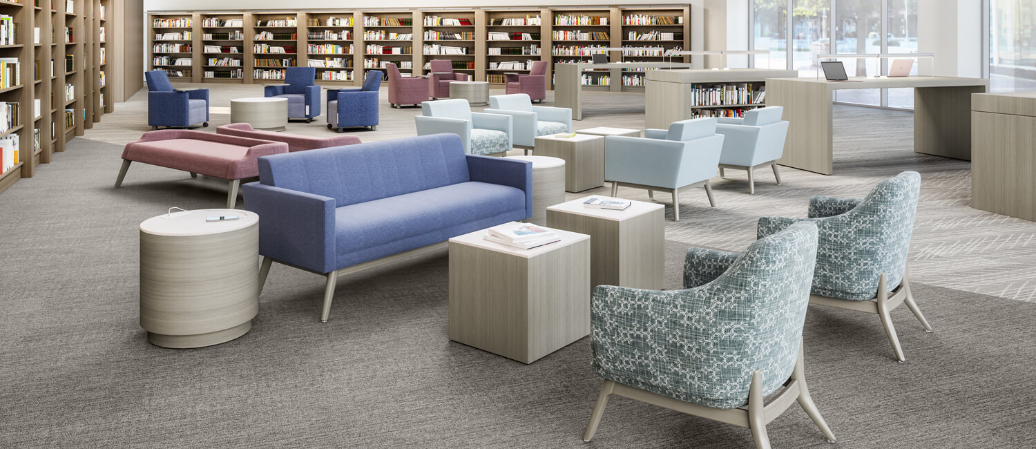 School Library Furniture College Library Seating Tables By Kwalu